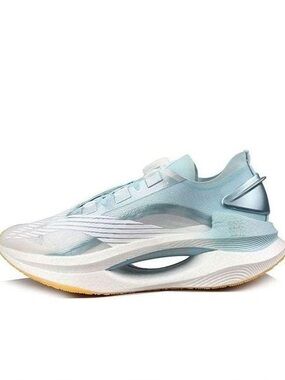 Li-ning Blue Essential 'Light Ice' running shoe marathon carbon plate race 10.5